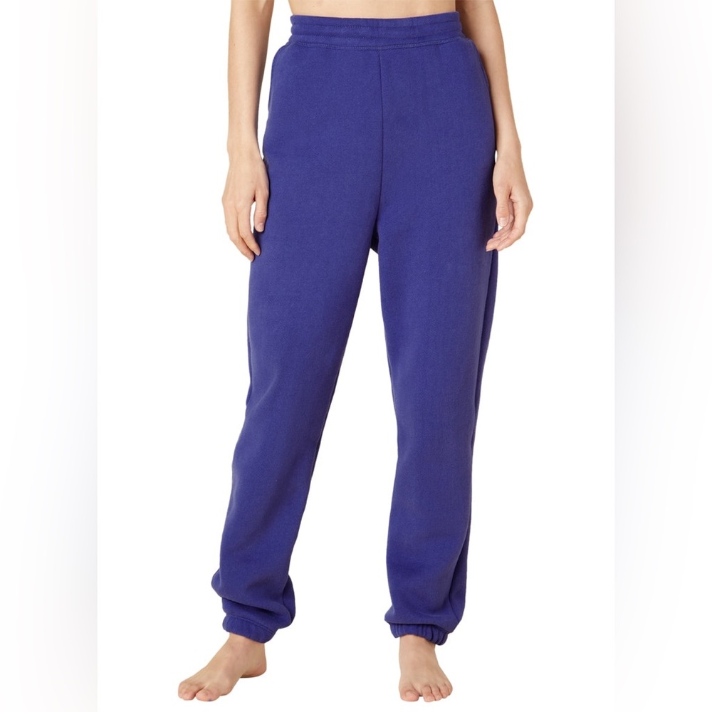 Beyond Yoga WFH Fleece Sweatpant Sapphire Blue